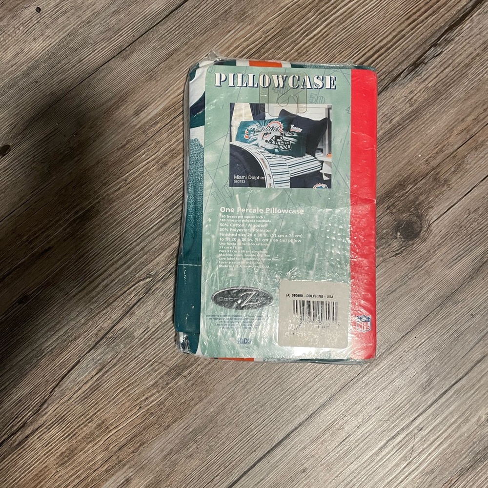 3/$15 1997-2012 Design Miami Dolphins Pillowcase NFL Sportszone Pillowcase Only